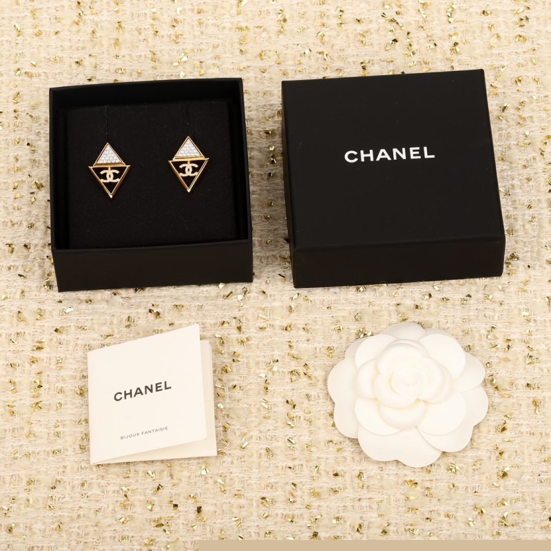 Ch*el earrings